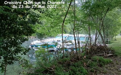 Croisière CNM sur la Charente du 24 au 28 mai