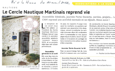 Le Cercle Nautique Martinais reprend vie