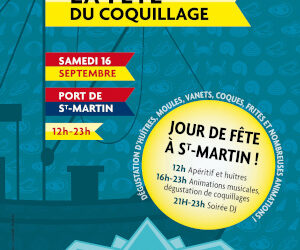 Le programme de la Fête du Coquillage, le 16 septembre 2023