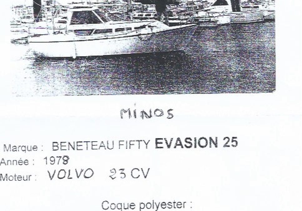 A vendre Evasion 25